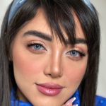 رنگ پاستل بلو _برند آماندا